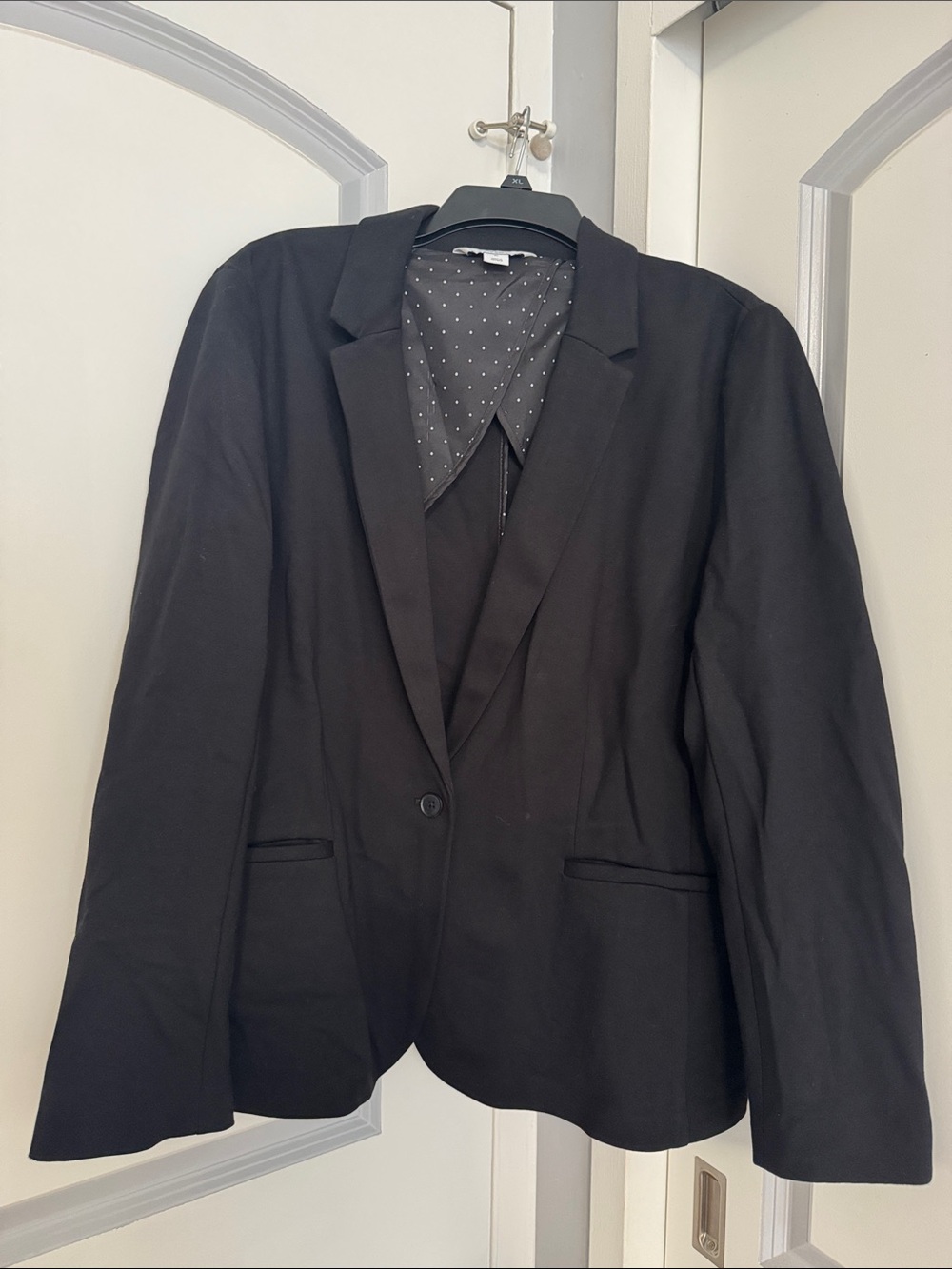 Old Navy Black Single-Button Women's Blazer